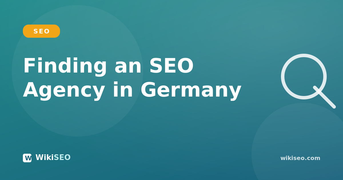 How to Find an SEO Agency in Germany