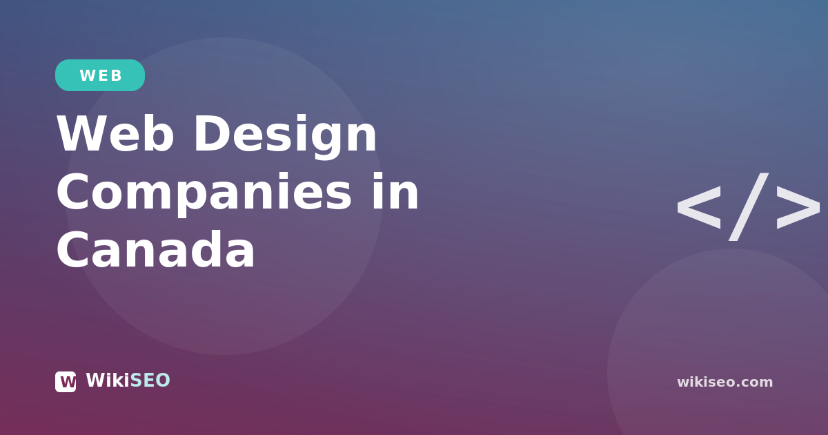 How to Choose a Web Design Company in Canada