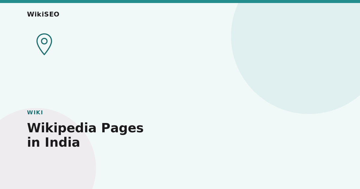 Wikipedia Page Creation Services in India