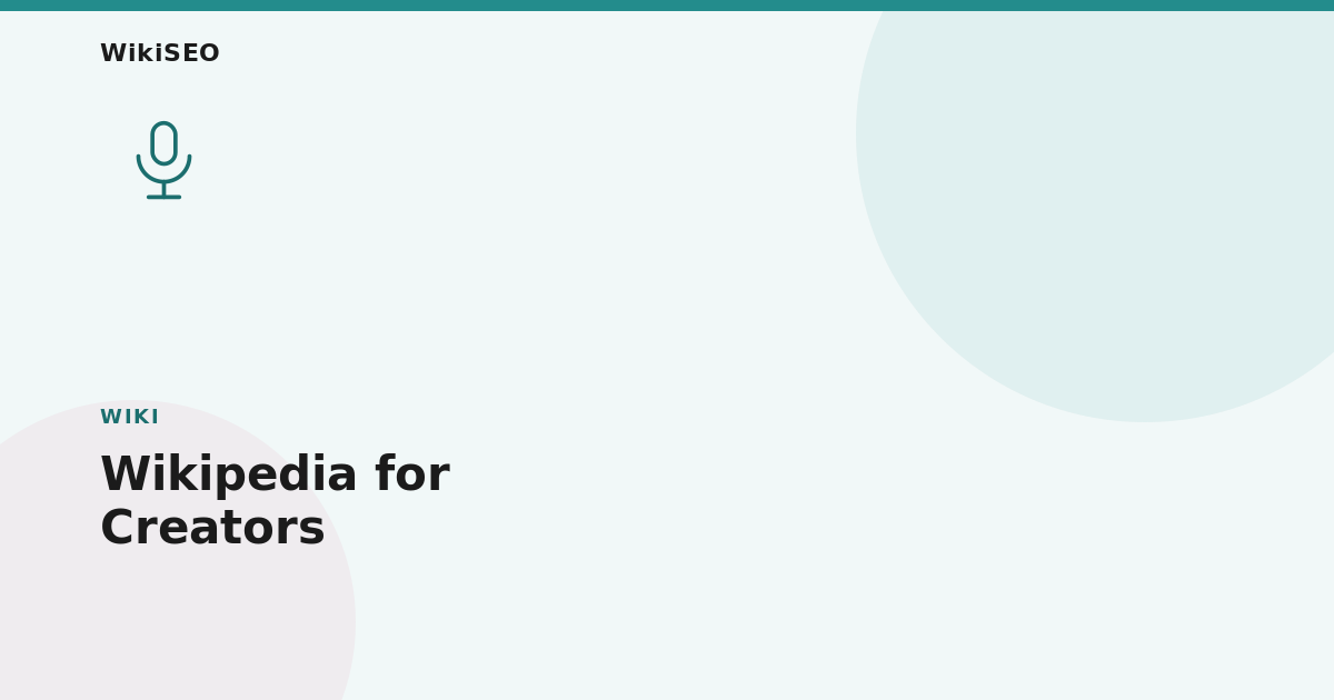 Do Podcasters and YouTubers Qualify for a Wikipedia Page in 2026?
