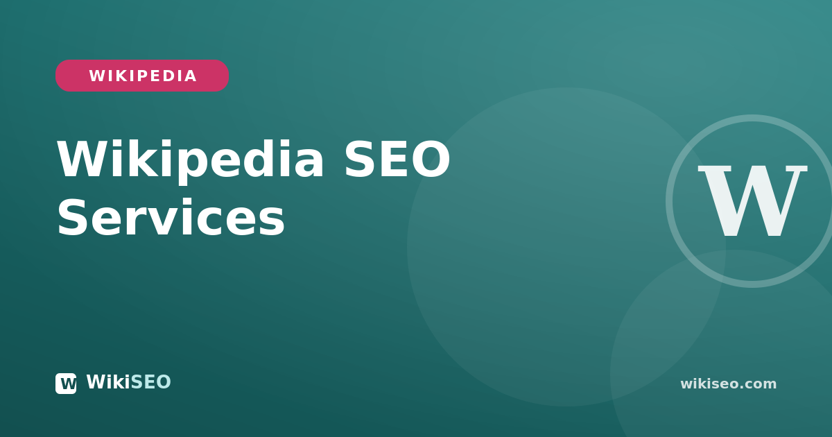 Wikipedia SEO Services
