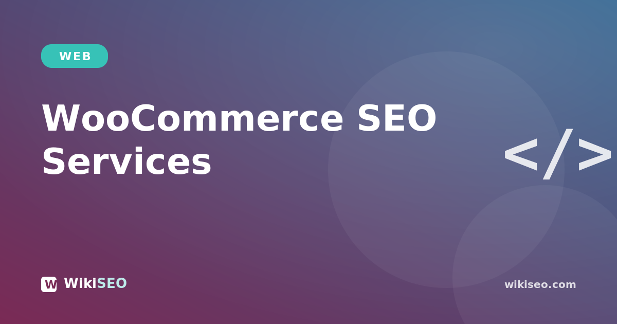 WooCommerce SEO Services