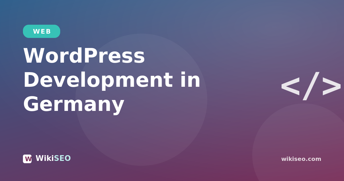 WordPress Development in Germany: A Buyer's Guide